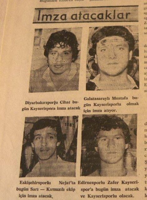 Kayserispor'lu Yıllar