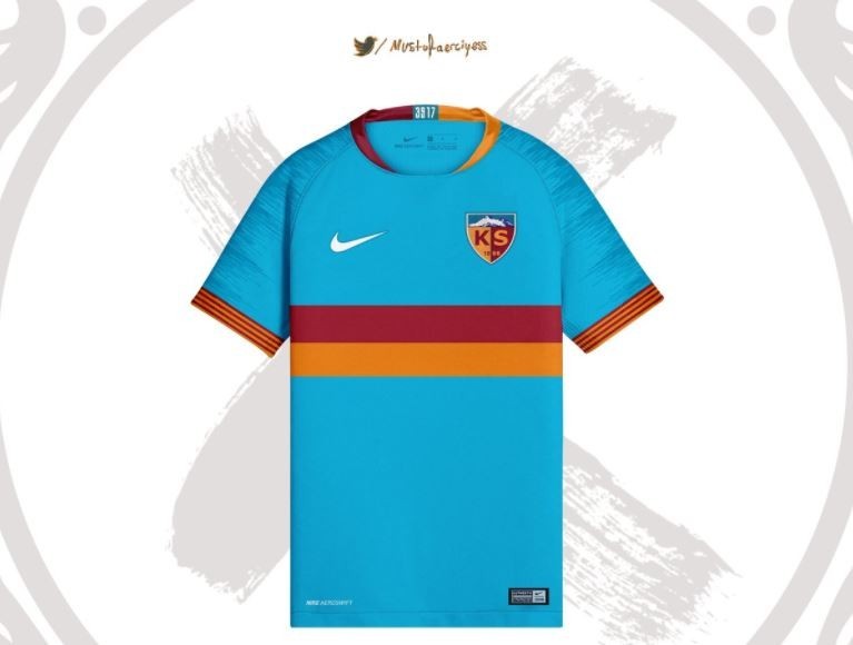 Kayserispor 2021-2022 Forma Tasarım Mustafa Erciyes'e Ait bir tasarım.