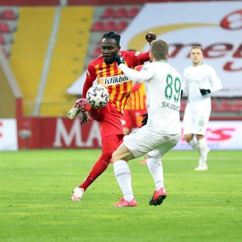 SL: Kayserispor 1-2 Konyaspor