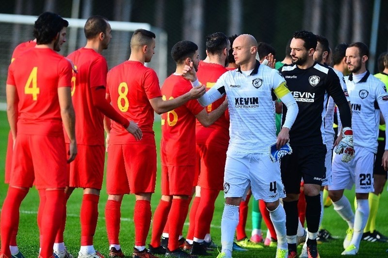 2017-2018 FK Kukesi 2-1 Kayserispor Maçını Foto Galerisi.