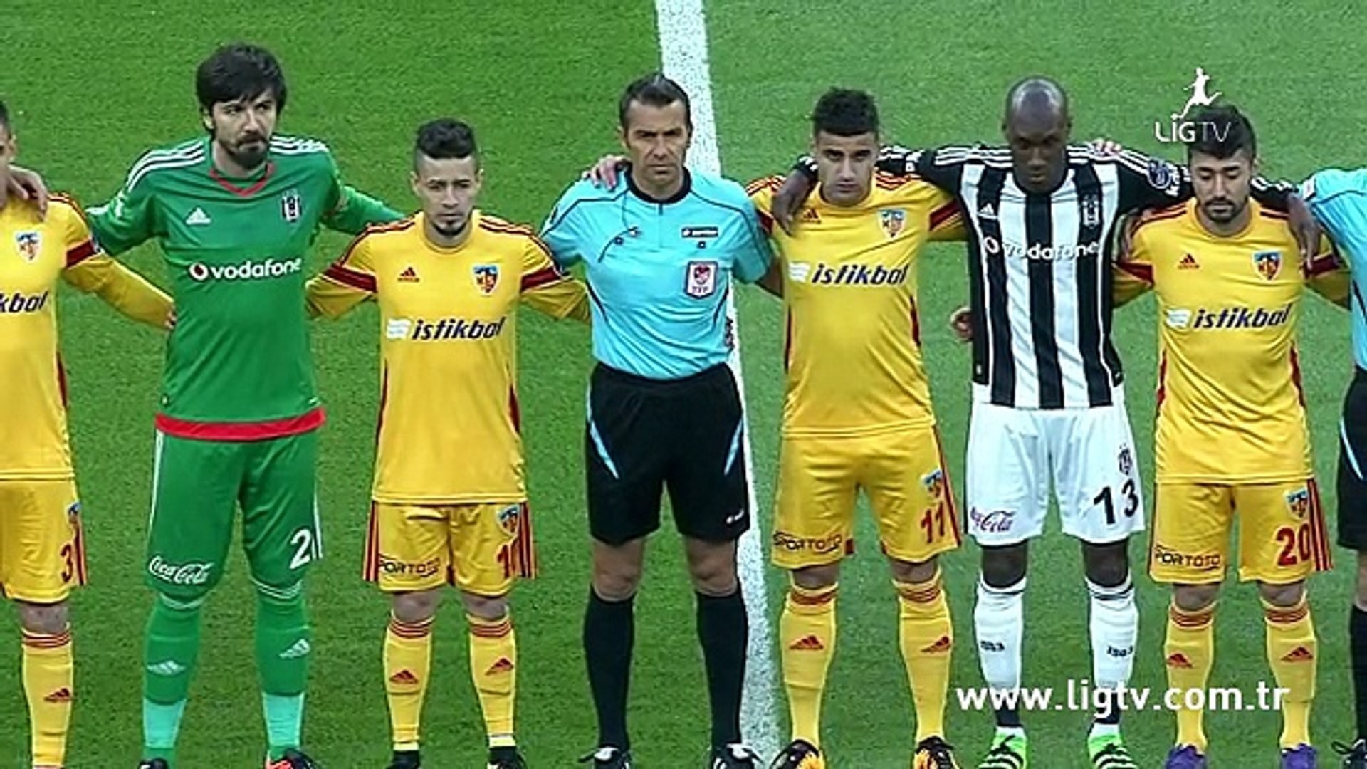 2015-2016 Süperlig: Beşiktaş 4-0 Kayserispor Maçının Özeti