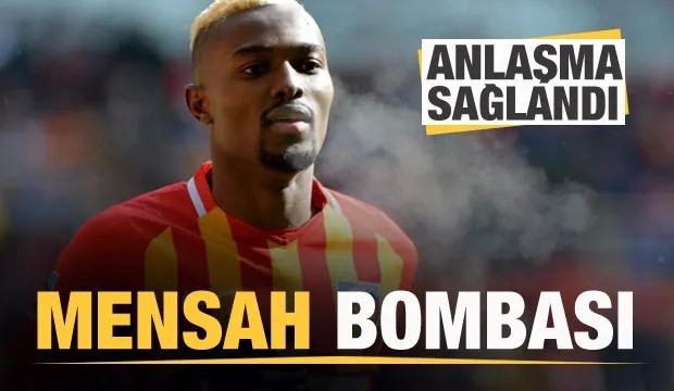 Kayserispor ile Beşiktaş Mensah Transferinde Anlaşmaya vardı.