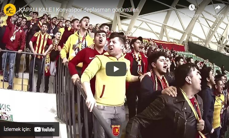 2017-2018 Kayserispor Taraftarı Konyaspor Deplasman Öyküsü