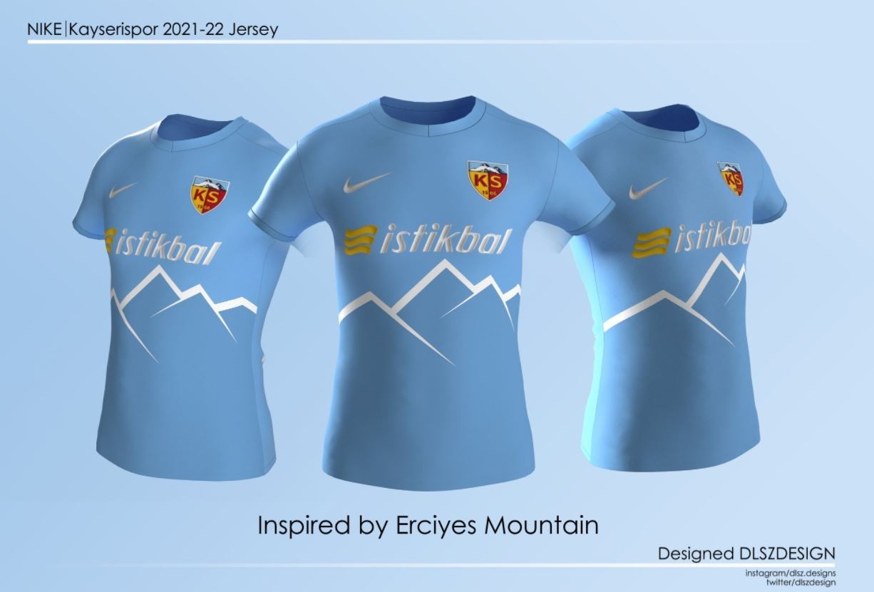 Kayserispor 2021-2022 Forma Tasarım-15-Dalsız Design