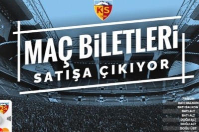 Kayserispor-Adana Demirspor Biletleri Salı Günü Satışa Çıkıyor.