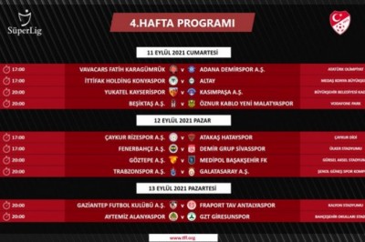 Kayserispor'un 4-16 Hafta Arası Fikstürü Belli Oldu.