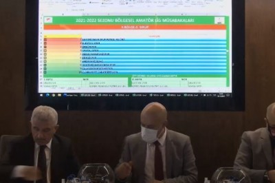 Bölgesel Amatör Lig'de Fikstür Çekildi.