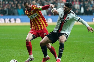 Kayserispor'un Çeyrek Finaldeki Rakibimiz; Beşiktaş oldu.
