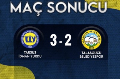 2023-2024 3.Lig: Tarsus İY 3-2 Talasgücü Belediyespor