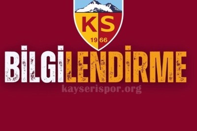 Kayserispor'dan Majid Hosseini için Sağlık Bilgilendirmesi