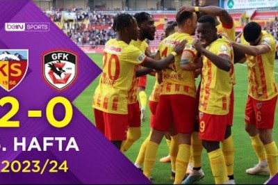 2023-2024 Süper Lig: Kayserispor 2-0 Gaziantep FK | 5. Hafta
