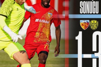 2023-2024 Hazırlık: Kayserispor 1-3 Ankaragücü