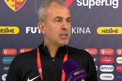 Kayserispor Antrenörü Sefer Yılmaz 
