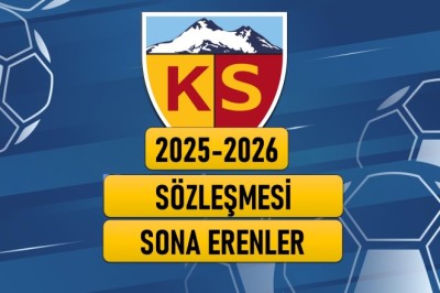 Kayserispor'da 2024-2025 Sezonunda Sözleşmesi Biten Futbolcular