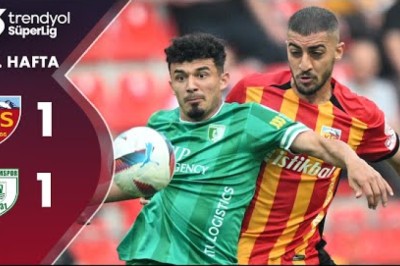 2024-2025 Süper Lig: Kayserispor 1-1 Bodrumspor (Maç Özeti)